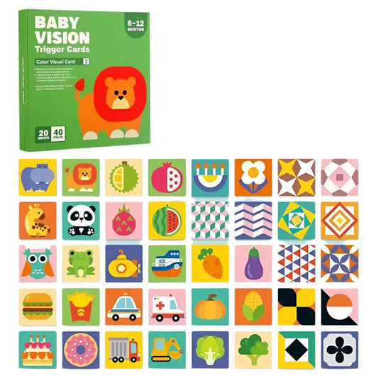Vision Stimulation Cards – Childhood Trove