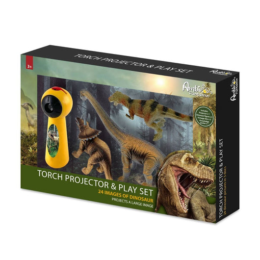 Baby Dino Projector STEM Play Set Interactive Learning with Dinosaur Figures