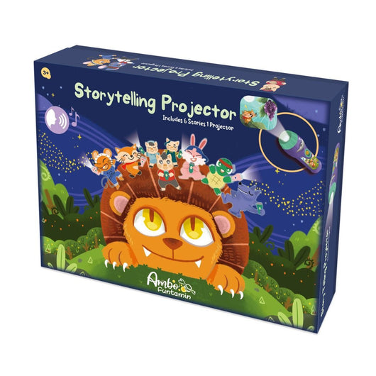 Kids Storytelling Torch Projector Gift Set 6 Stories & Audio Learning Toy